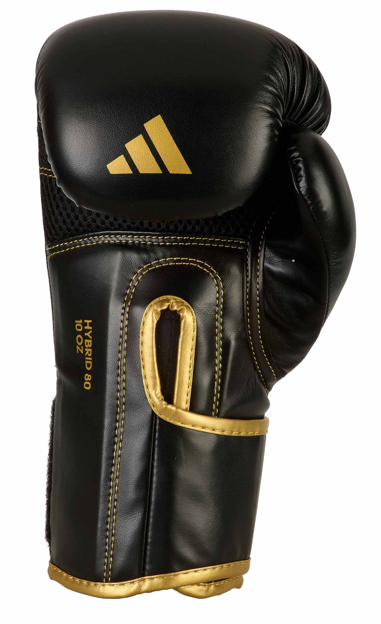 adidas Boxhandschuhe Hybrid 80, black/gold, ADIH80