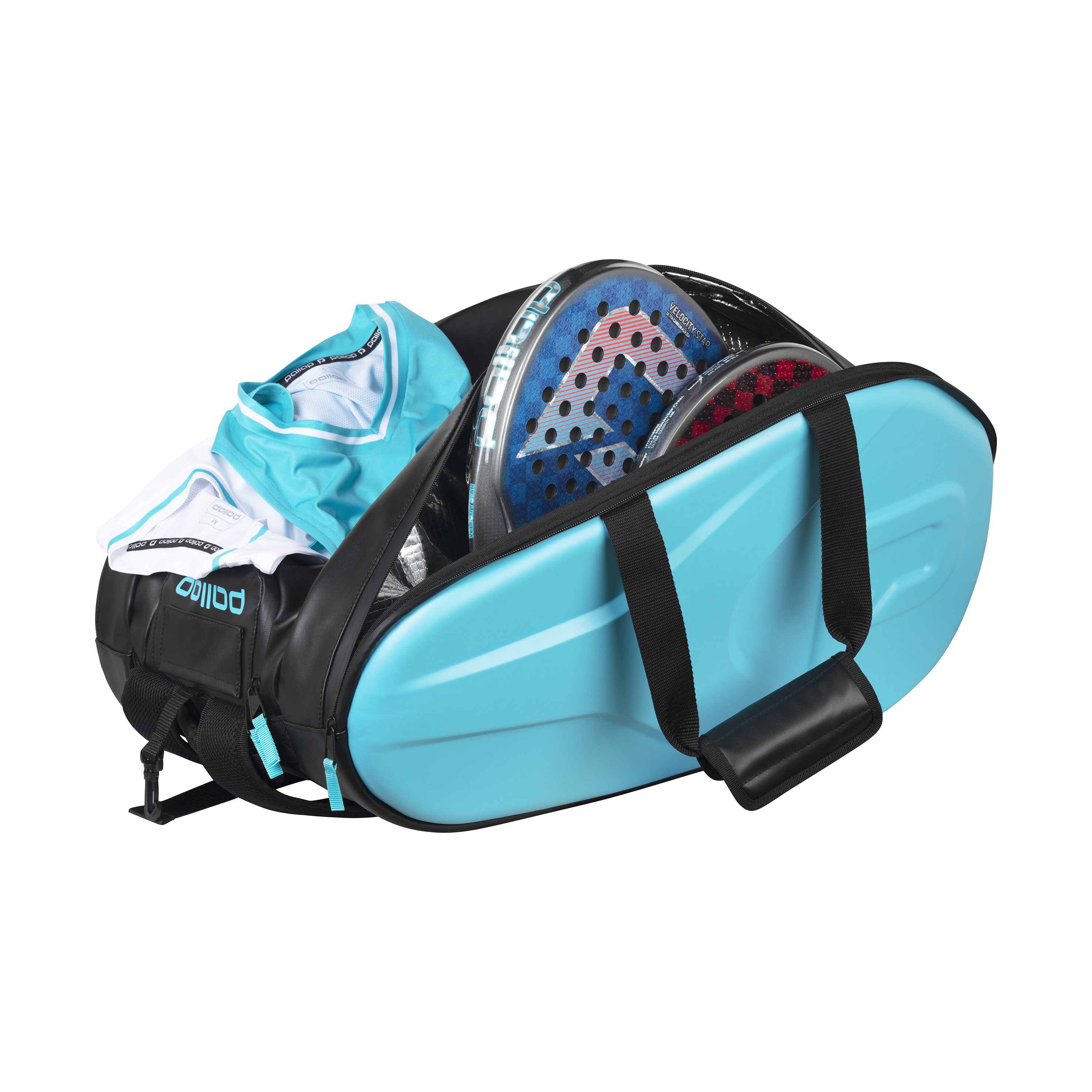 NEW RACKET BAG CYAN 09