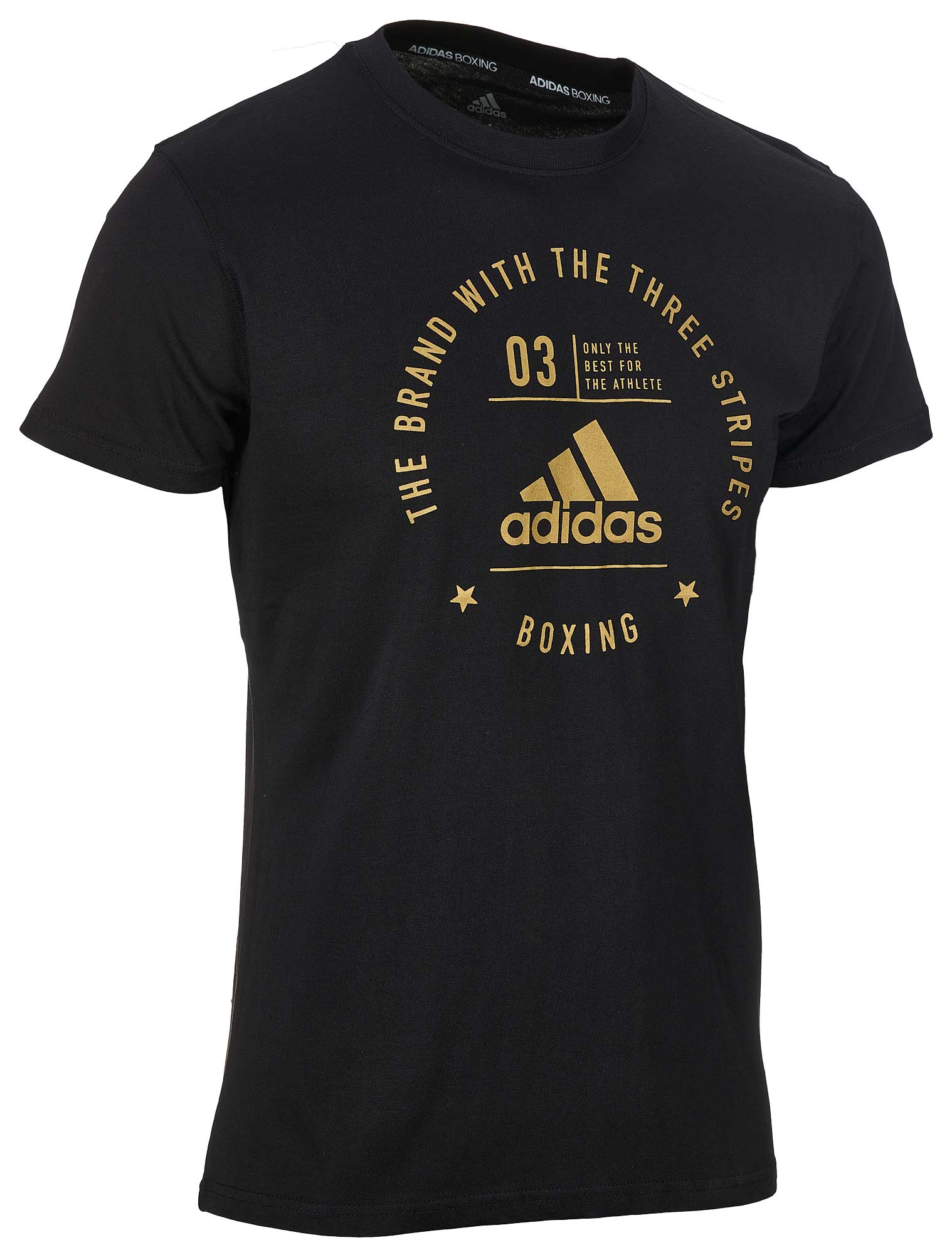 adidas Community T-Shirt "BOXING" black/gold, adiCL01B