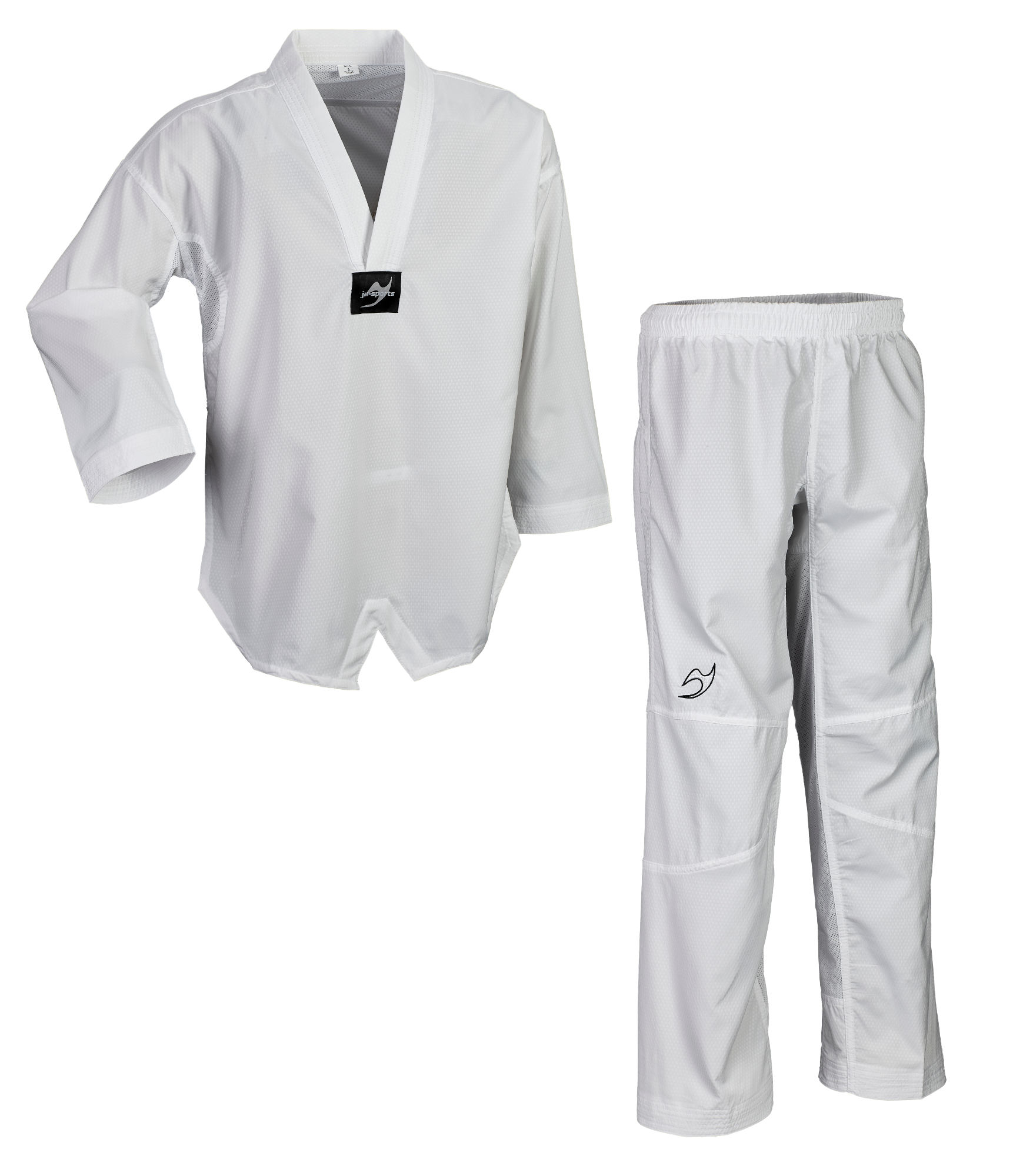 Taekwondo-Anzug student pro weißes Revers