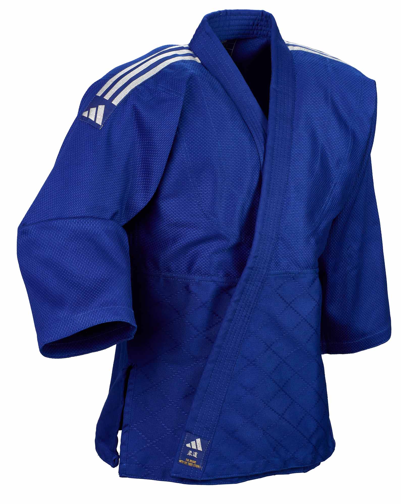 adidas Judo-Anzug Club blue/silver, J350