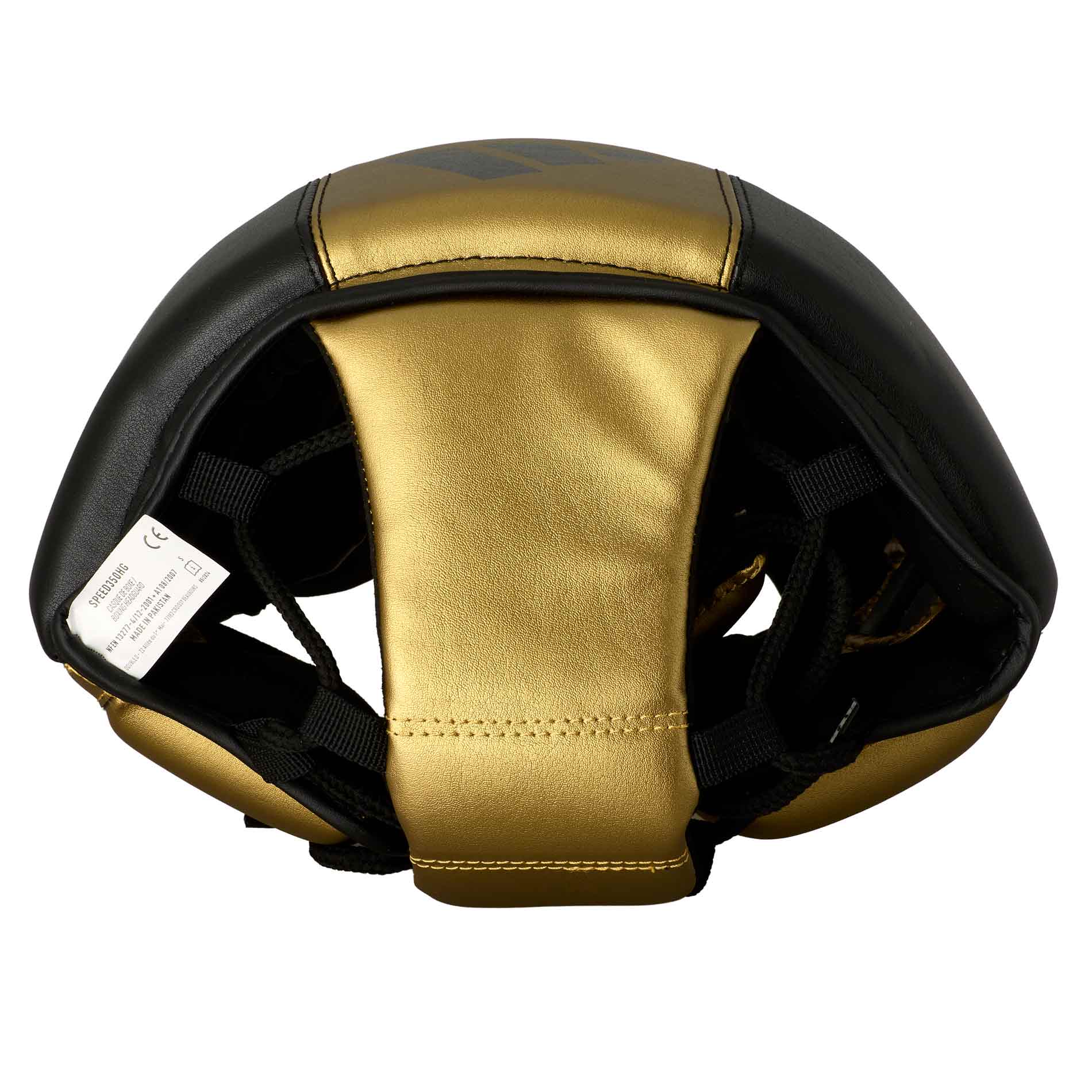 adidas Speed Pro head guard black/gold, ADISPD350HG