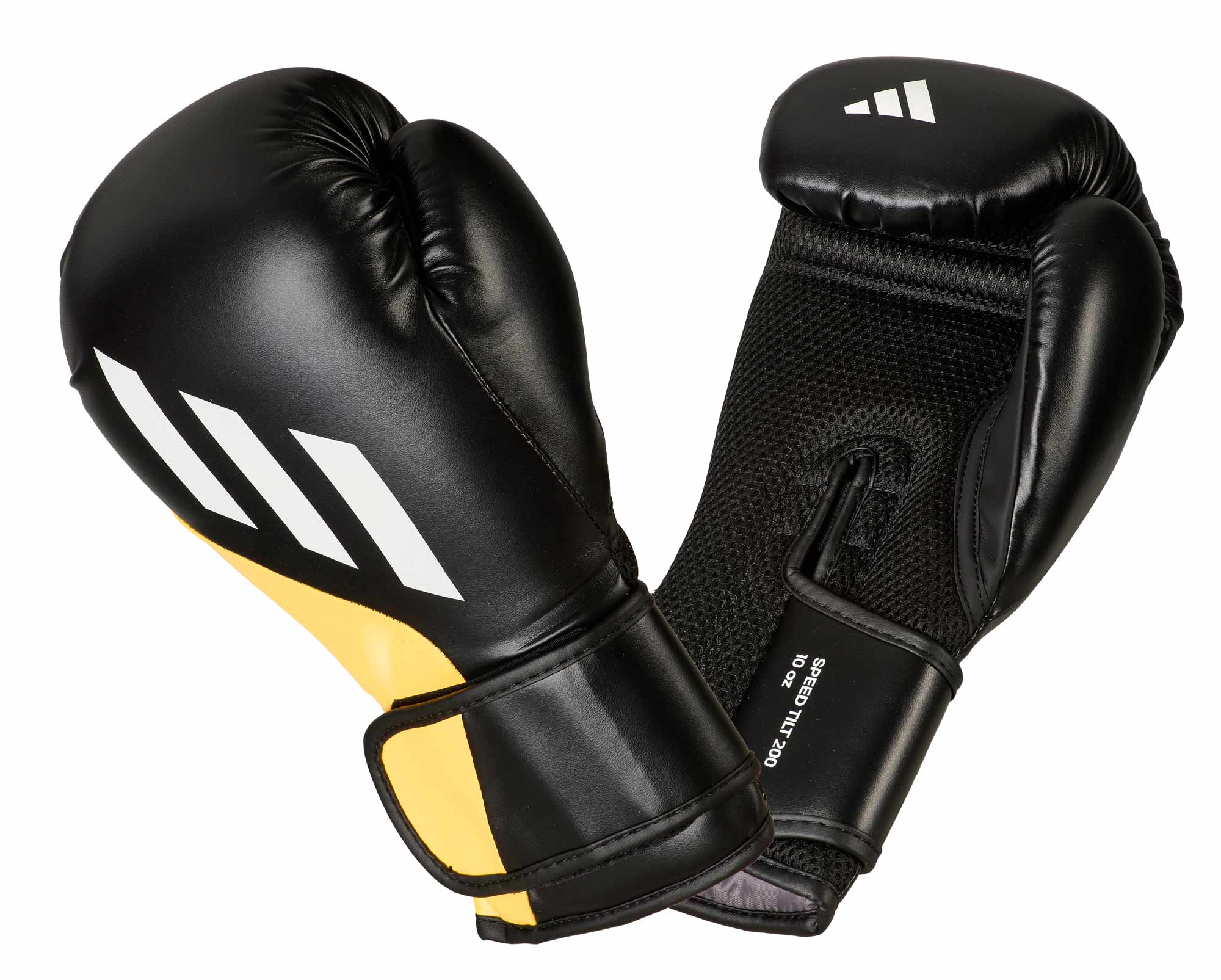 adidas Boxhandschuhe SPEED TILT 200, black/yellow SPD200