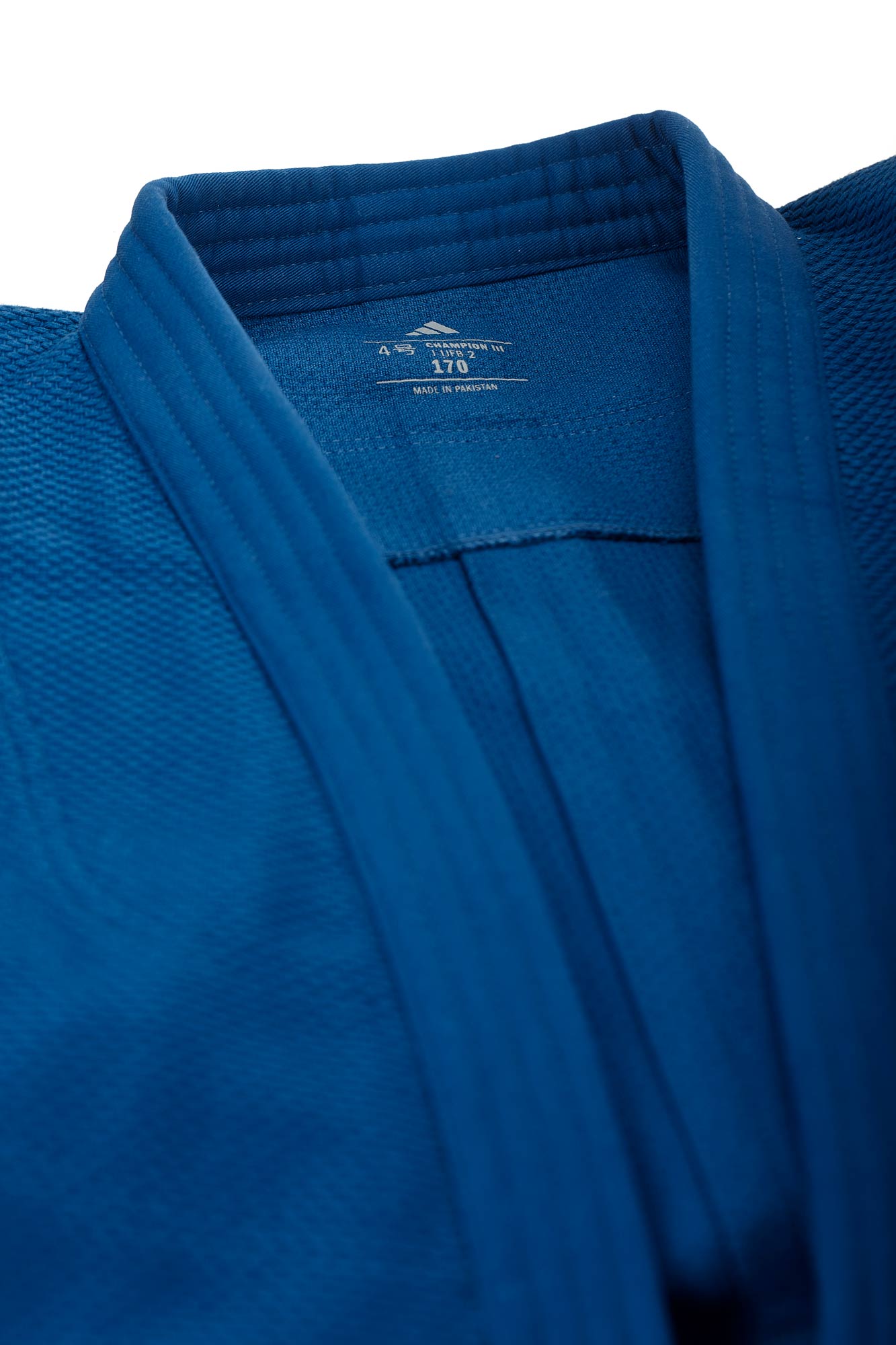 adidas judo jacket CHAMPION III IJF - Model 2 JIJFB3-LJ blue Logo only