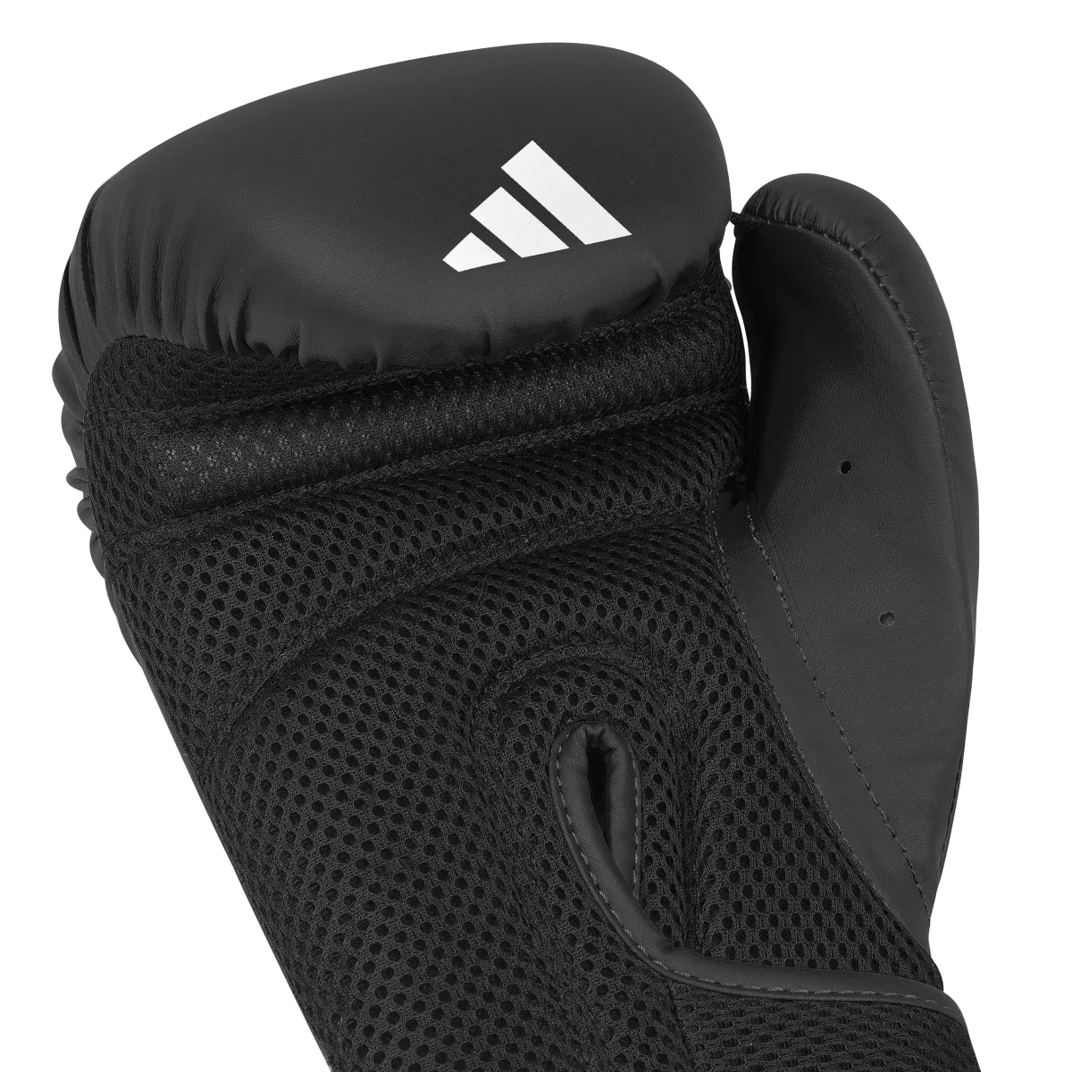Handschuh, Boxhandschuh, Mesh-Obermaterial, Schwarz, Glove-Top