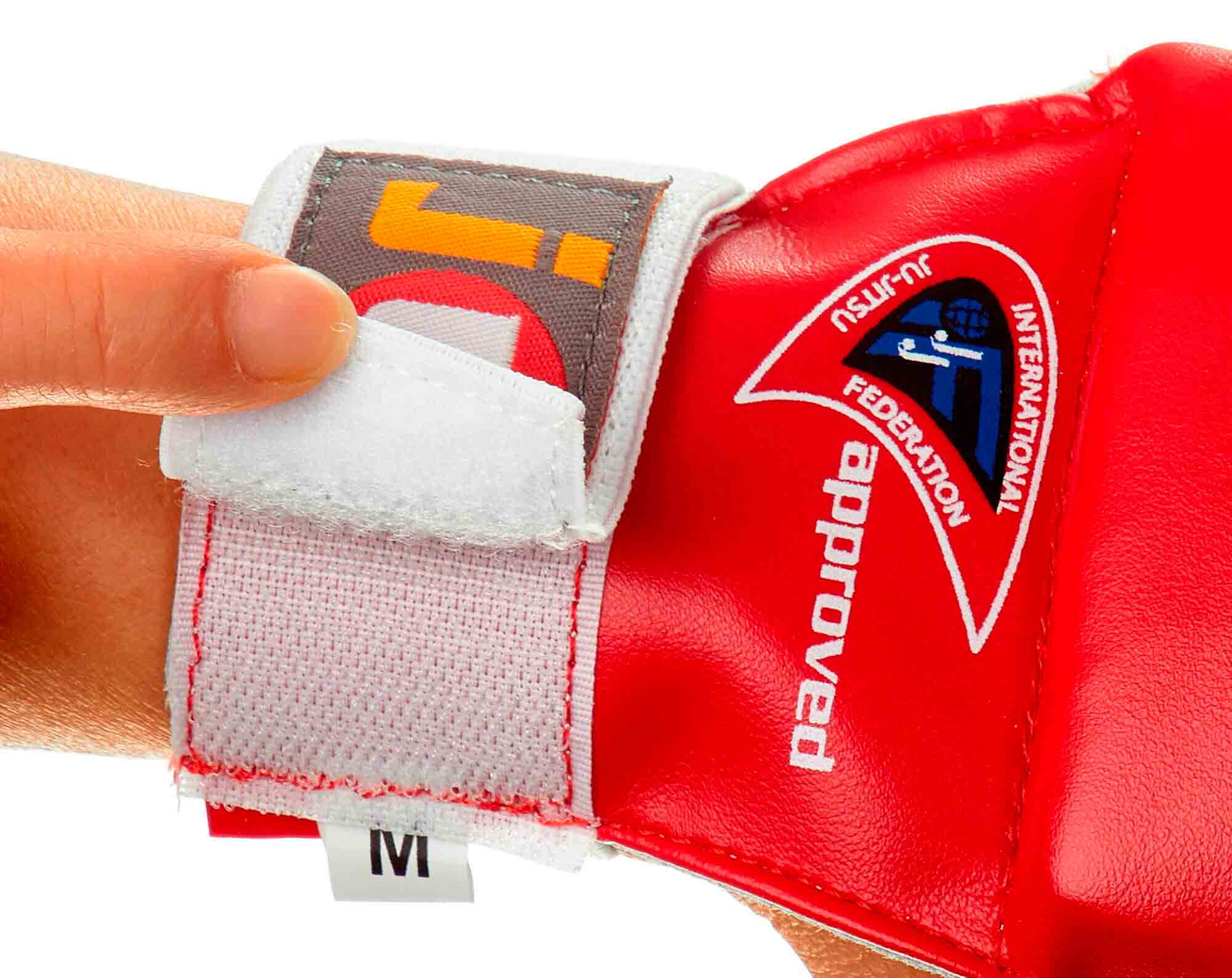 Ju-Sports Jiu-Jitsu/Ju-Jutsu Mitt Pro Red