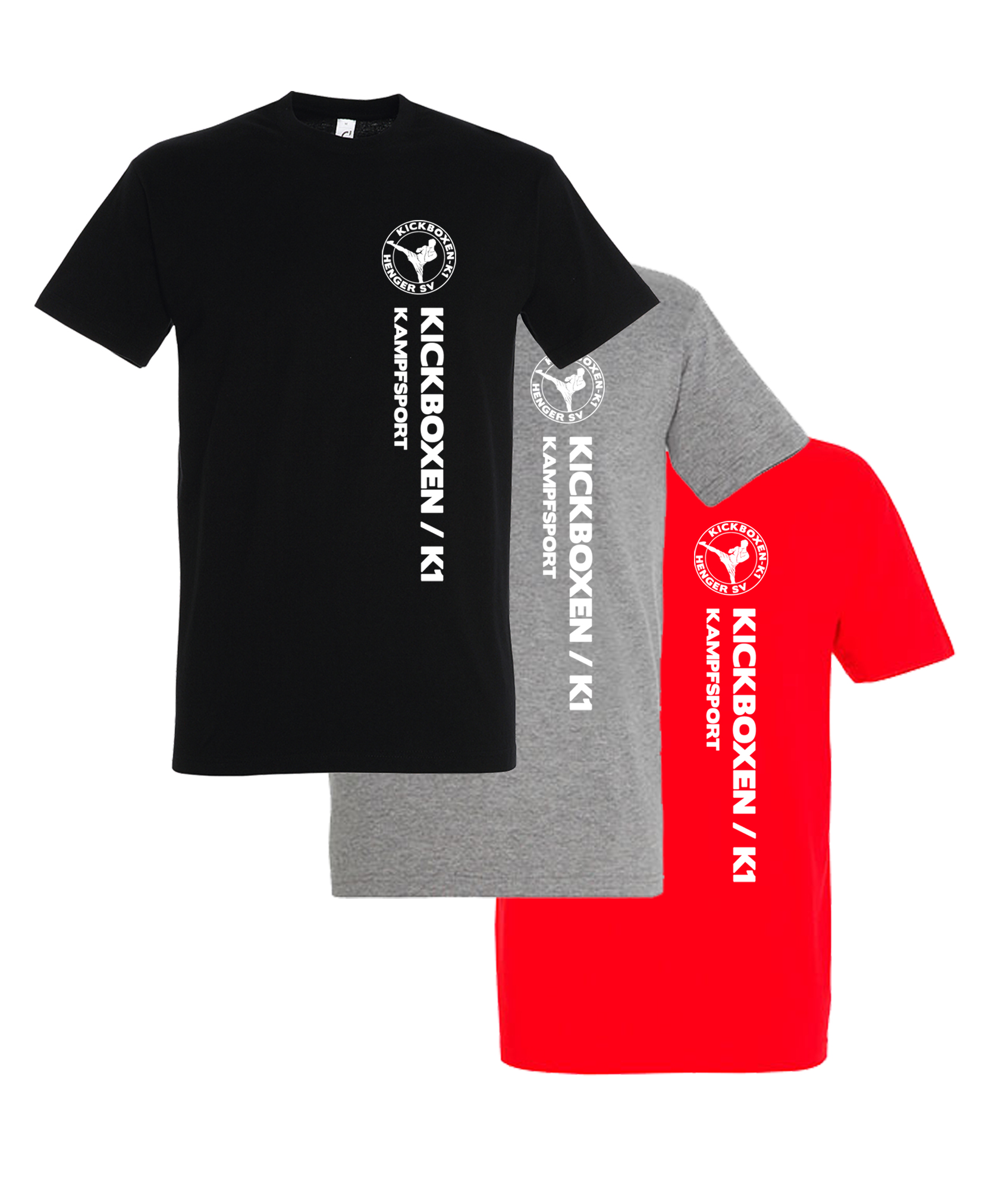 Henger-SV Kickboxen T-Shirt 100 % Baumwolle