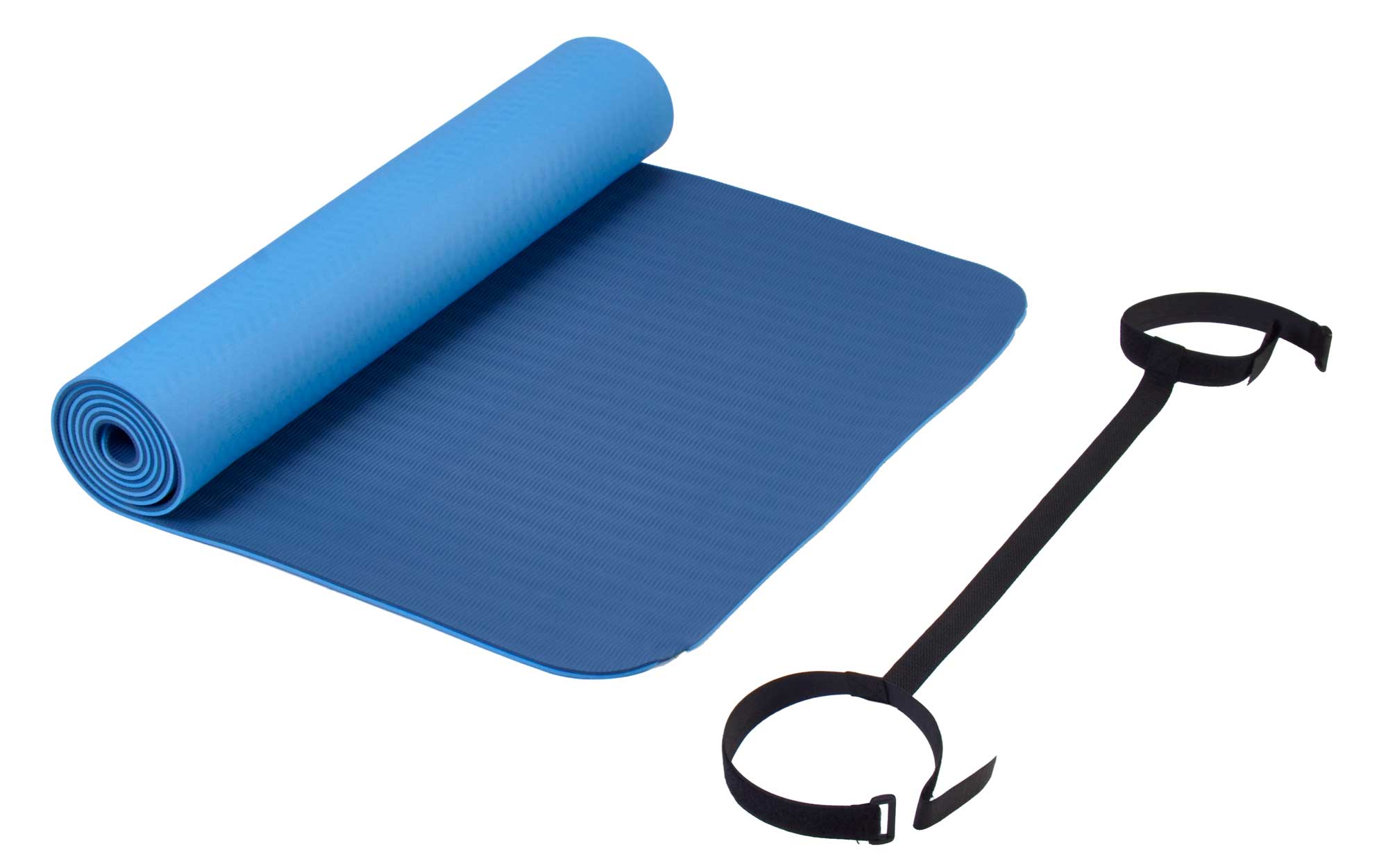 Deuser Exercise / Yoga / Pilates Mat blue 121045B