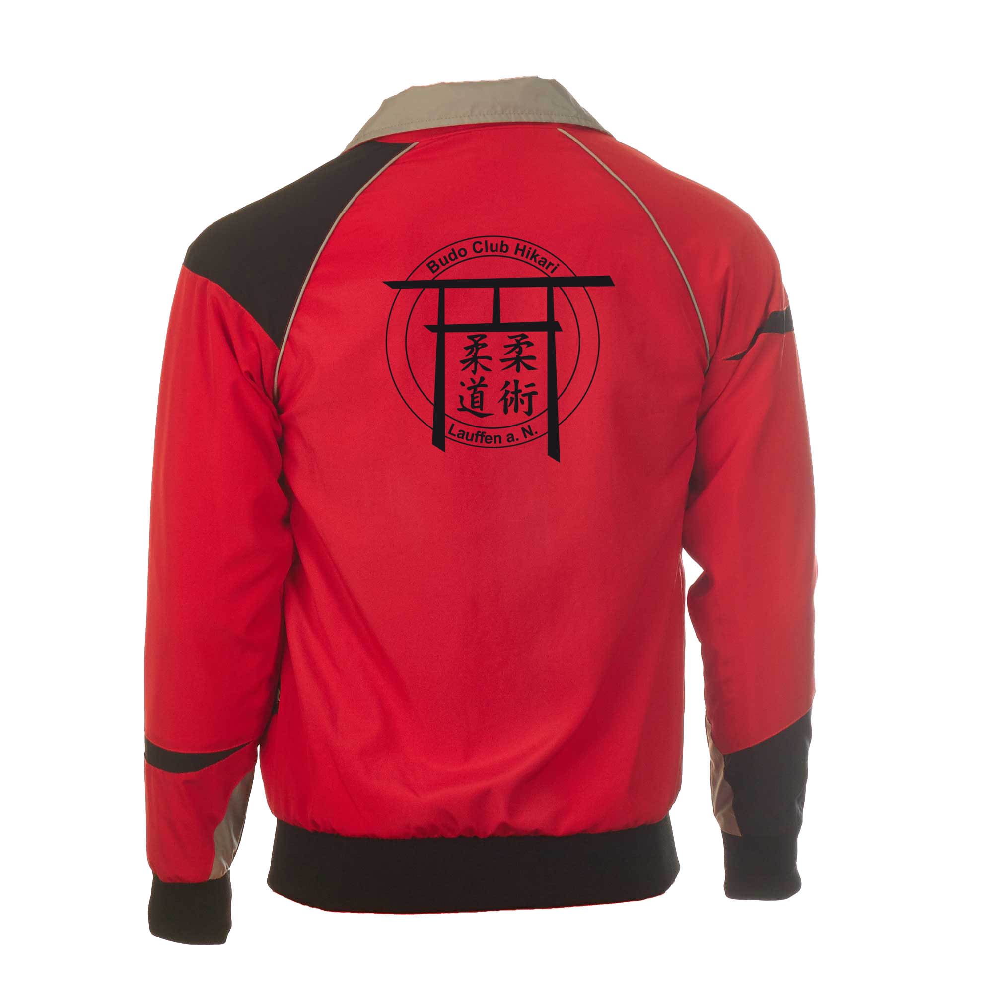 Ju-Sports C1 zip-up team jacket red/black