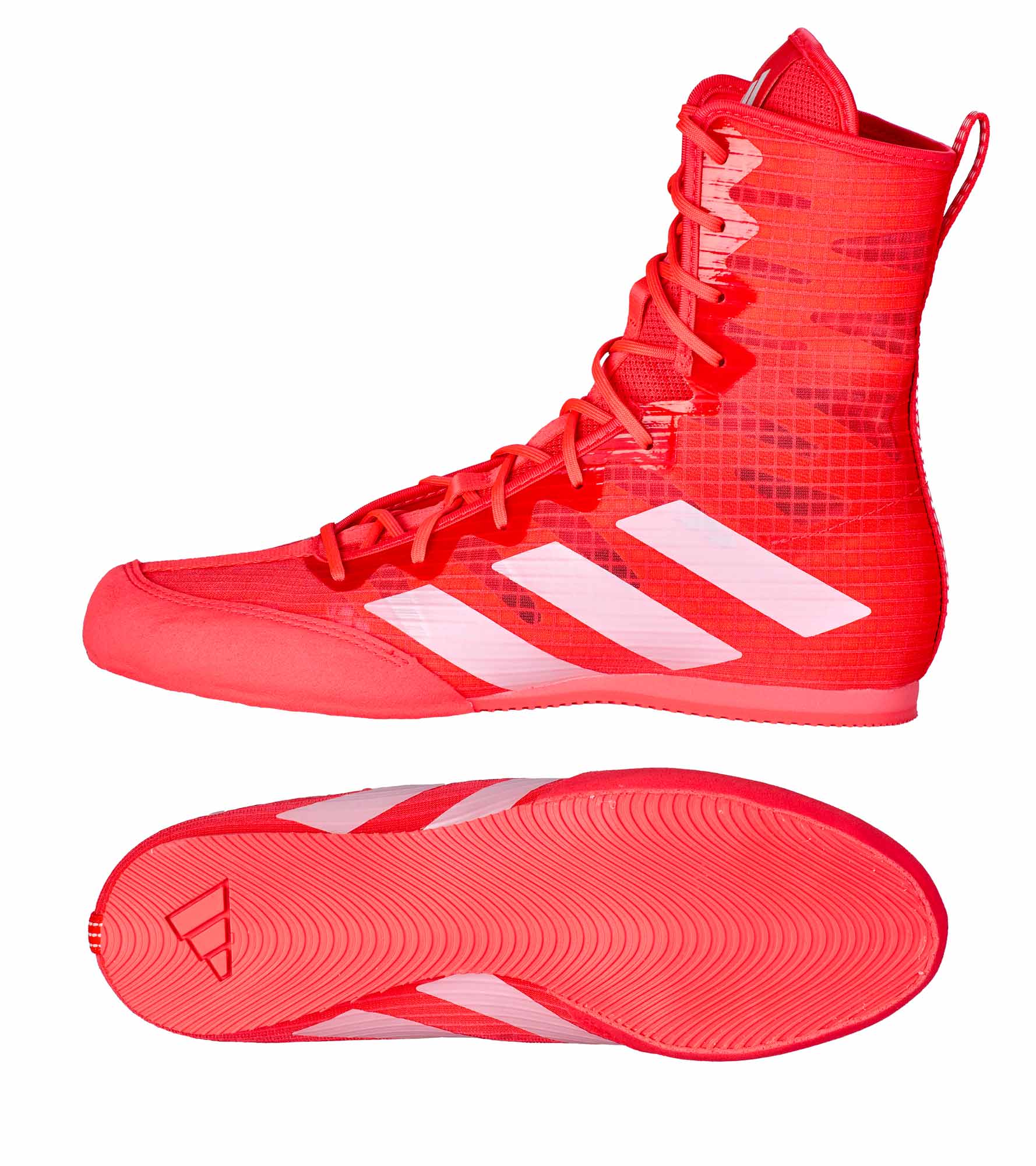 adidas Boxing shoes Box Hog 4 black/white/red, IH2730