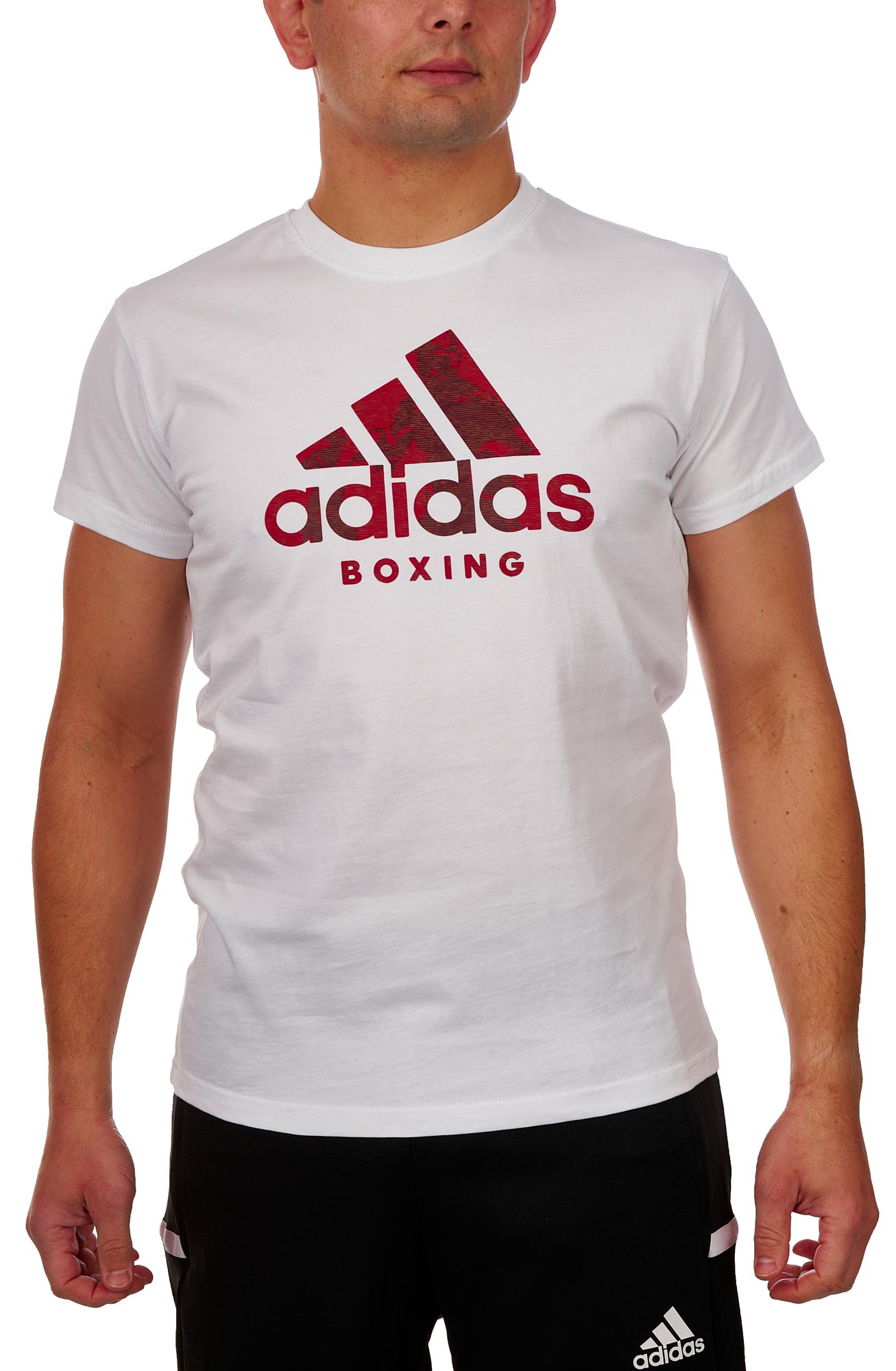 adidas badge of sport t-shirt Boxing adiCLTS20B white