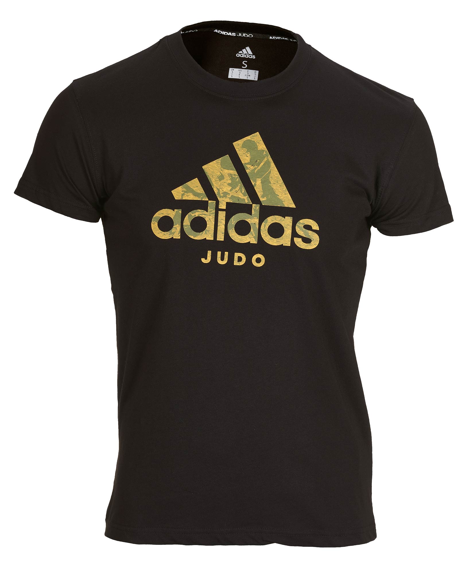 adidas badge of sport t shirt Judo black adiCLTS20J