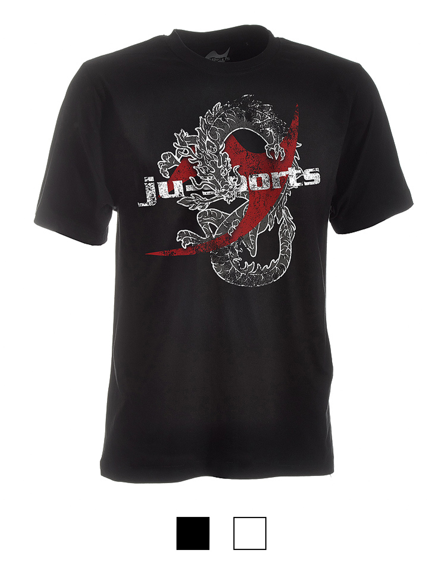 Ju-Sports Dark-Line T-Shirt Dragon black