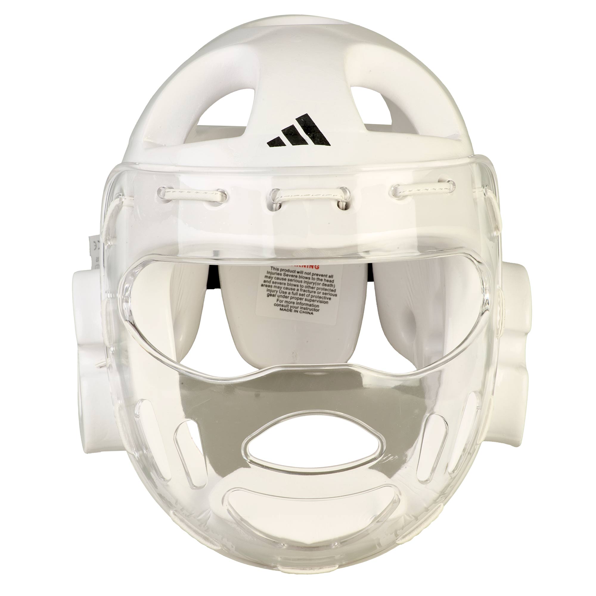 adidas Kopfschutz Dip weiß mit Maske, ADITHGM01