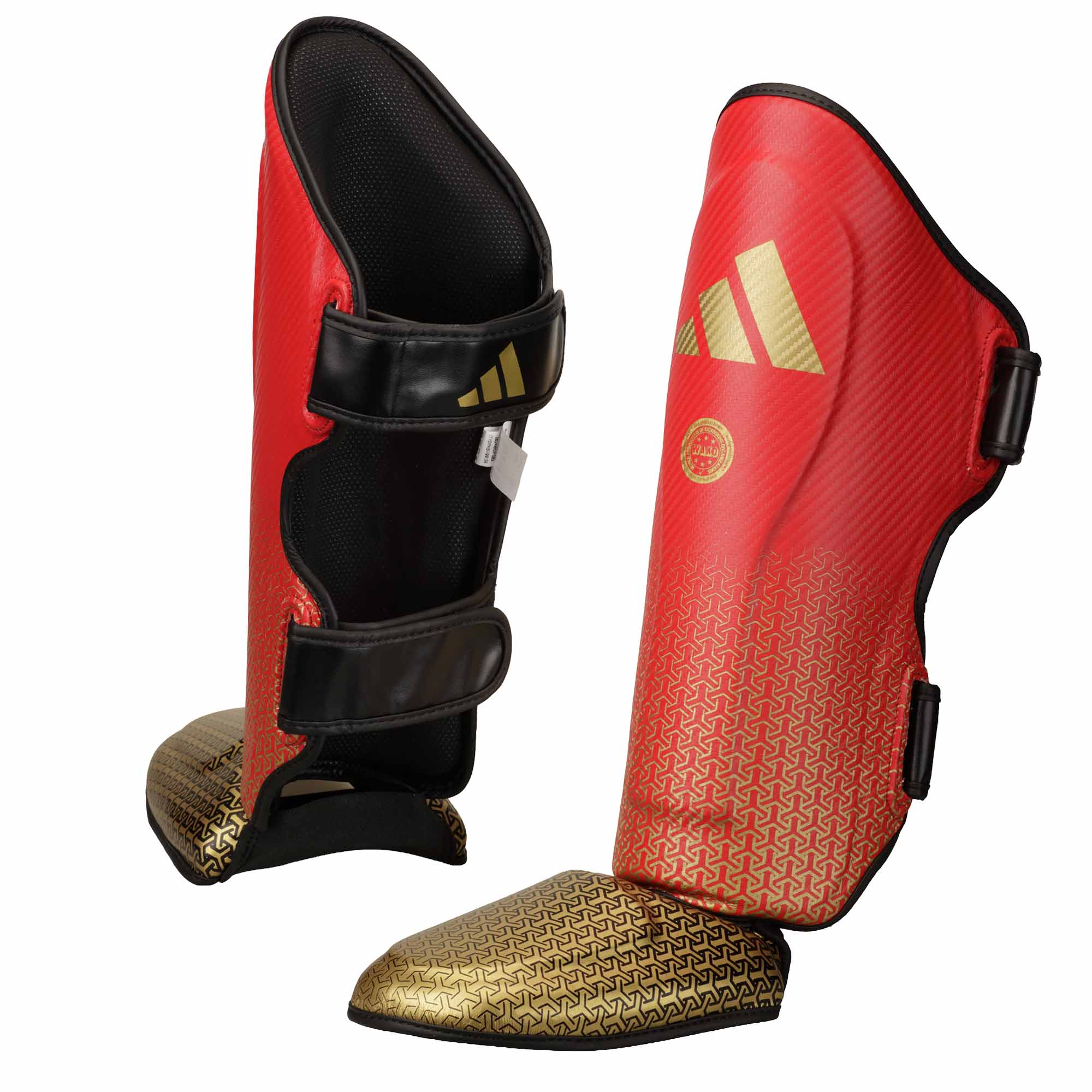 adidas shin & instep protector adiKBSI300 red/gold