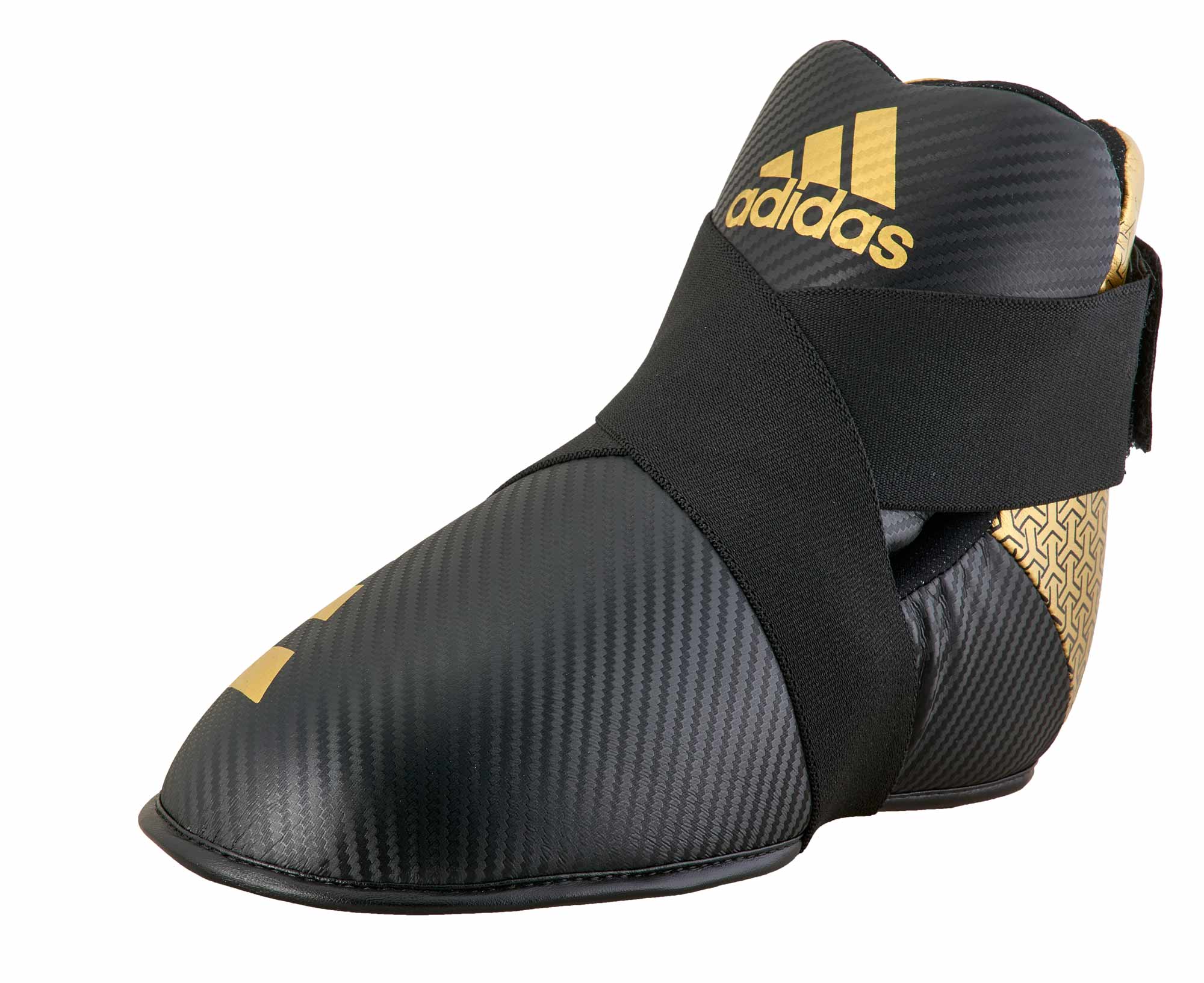 adidas Pro Kickboxing Fußschutz black/gold, adiKBB300HD