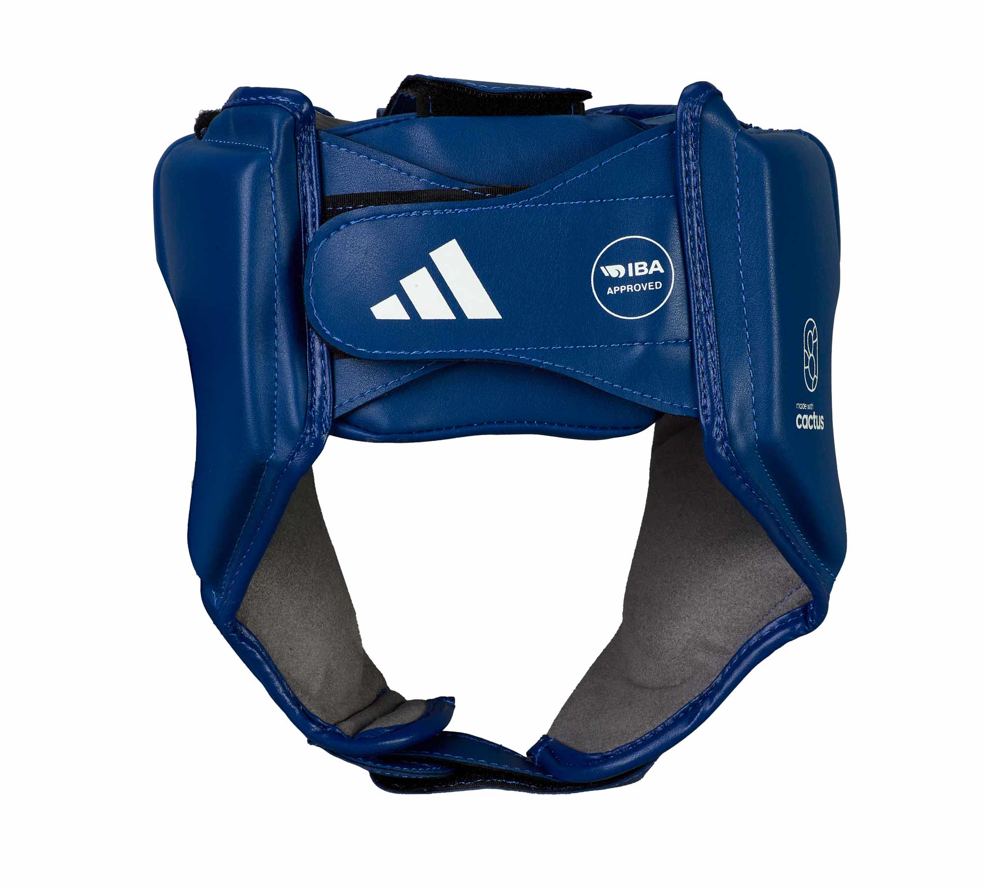 adidas IBA head guard blue cactus-leather adiIBAH1C