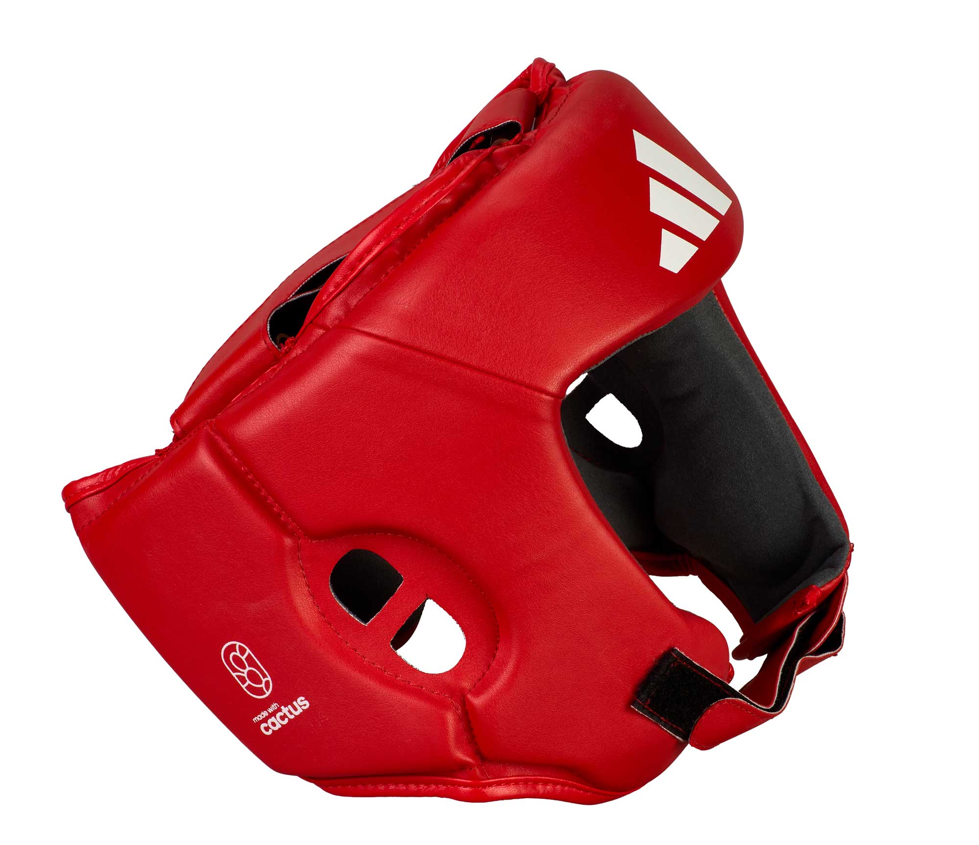 adidas IBA head guard red cactus-leather adiIBAH1C