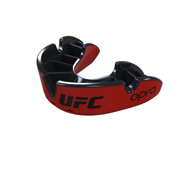 OPRO "UFC" Zahnschutz Silver - Red/Black