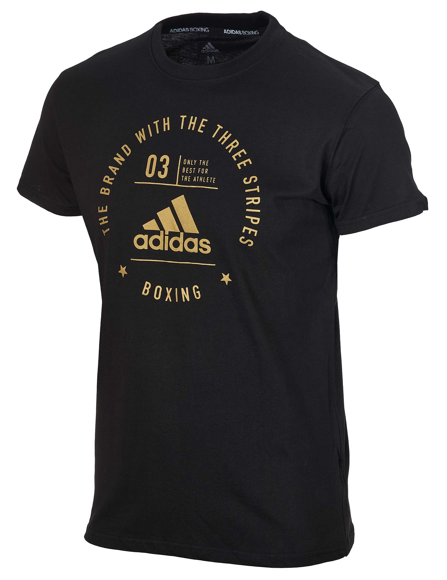 adidas Community T-Shirt "BOXING" black/gold, adiCL01B