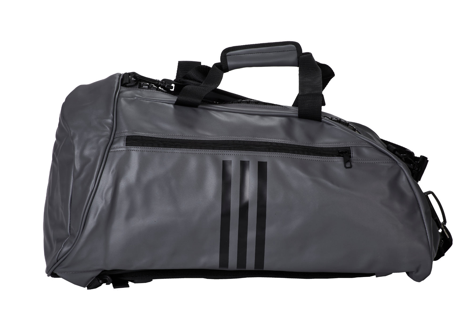 adidas 2in1 Bag Combat Sports grey/black PU, adiACC051